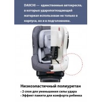 Автокресло Daiichi First7 Plus Charcoal, арт. DIC-3116FIX (ISOFIX)